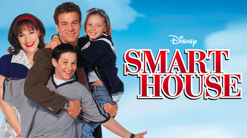Smart House poster with PAT, Nick, Ben, and Angie