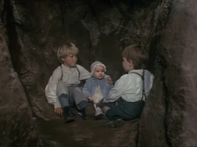 Harry and Davy with their baby